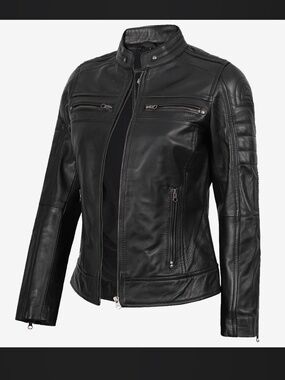 Leather Jacket size XS NWOT. FREE SHIPPING!